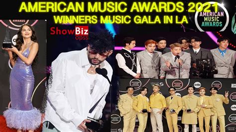 American Music Awards 2021 Winners Music Gala In La Highlights