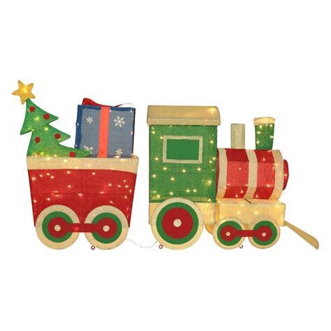 Reviews For Veikous 5 Ft Train Set Outdoor Holiday Yard Decoration