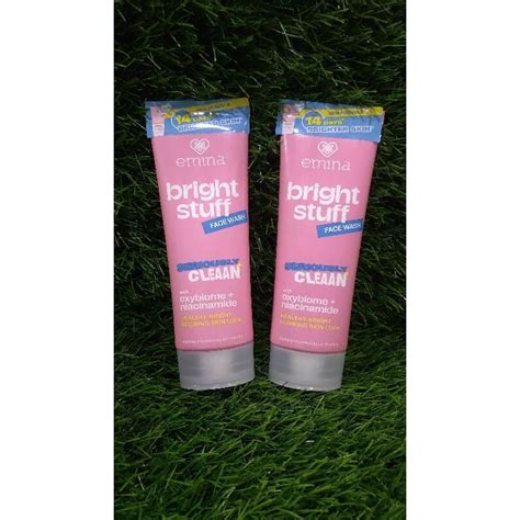 Jual Emina Bright Stuff Face Wash 100ML Besar KEMASAN BARU Shopee