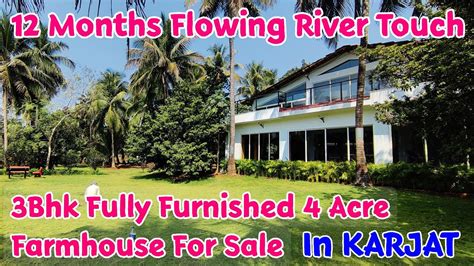 TATA River Touch 4 Acre Ready Farmhouse For Sale In Karjat Sai