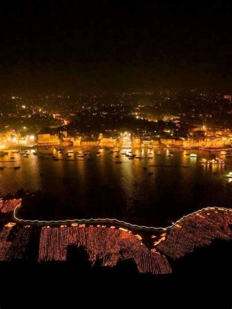 PM Modi Shares Breathtaking Pictures Of Dev Deepawali In Kashi