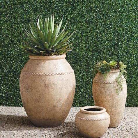 Pots And Planters With A Mediterranean Feel For Your Backyard