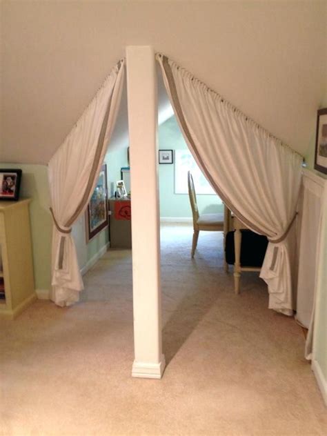 Sloped Ceiling Mount Curtain Google Search Bedroom Slanted Ceiling