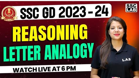 Ssc Gd Letter Analogy Reasoning Tricks Ssc Gd Reasoning