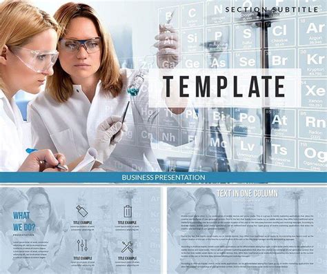 Chemical Experiment Powerpoint Template