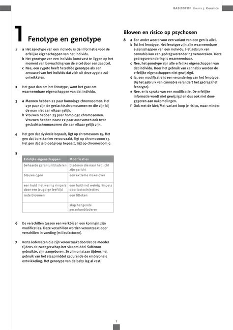 Solution Antwoorden Thema Havo Biologie Voor Jou Studypool