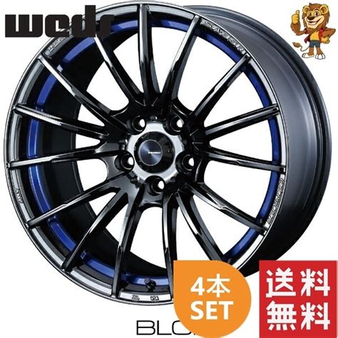 Yahooオークション ホイール4本セット Weds Wedssport Sa35r Blc2