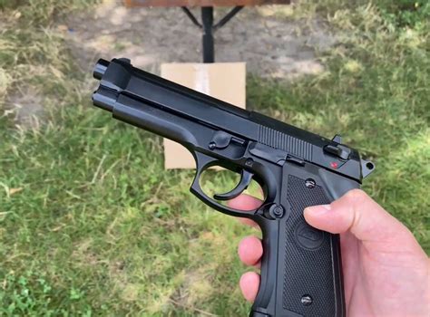 Pistolet Na Kuleczki Kulki Plastikowe Asg Beretta Hop Up Mm Replika