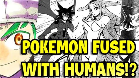 PokÉmon Fusion With Humans The Crazy PokÉmon Manga PokÉmon Reburst