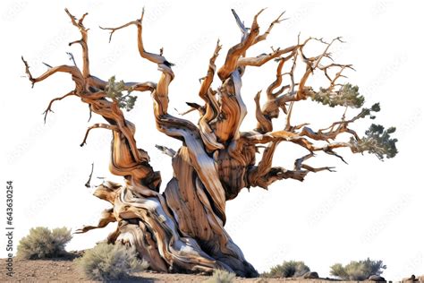 Ancient Bristlecone Pine Tree In The White Mountains Of California USA