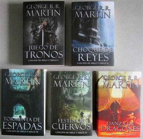 Saga Juego De Tronos 5 Tomos George Martin 410000 En Mercado Libre