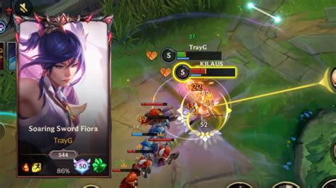 Wild Rift Fiora Top Fiora Gameplay Youtube