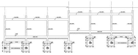 Autocad D Drawing Of Foundation Details Of Boundary Wall Cad File