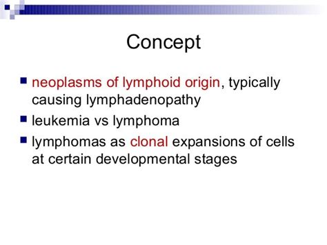 Lymphoproliferative disorders