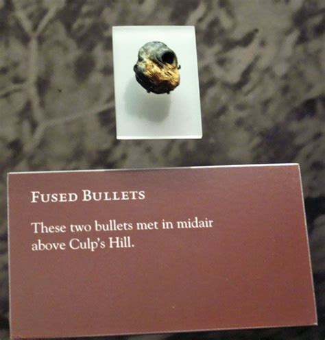 These Two Bullets Hit Each Other At The Battle Of Gettysburg Battle