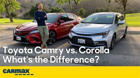 Difference Between Toyota Corolla And Camry