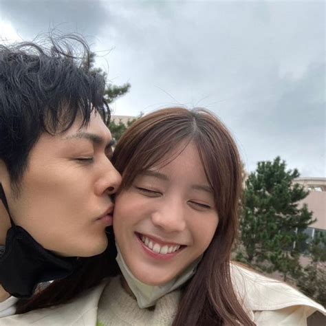 久保田悠来と貴島明日香【私たち結婚しました】 On Instagram 最後に撮ってた写真☺️ 「私たち結婚しました」 第4話みてくださっ