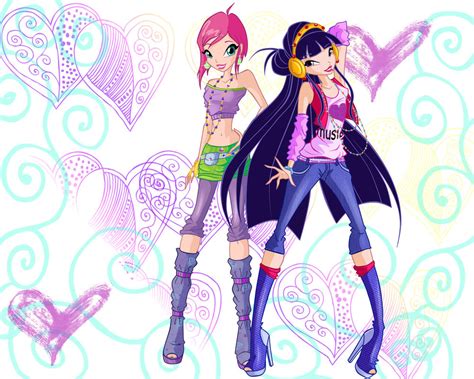 Tecna And Musa The Winx Club Fairies Photo Fanpop