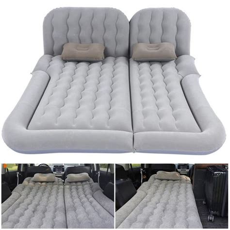 Liy Matelas De Gonflable Multifonction En Pvc Flocage Coussin De