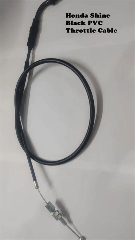 Bajaj Honda Shine Black Pvc Throttle Cable At Rs Piece In New Delhi