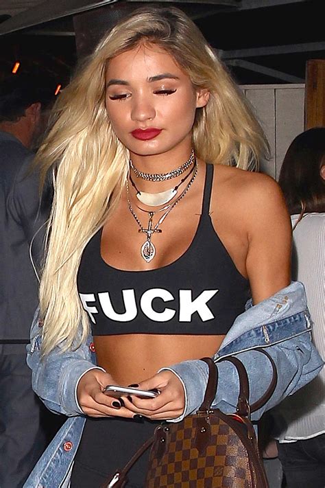 Pia Mia Perez In A Hot Top While Clubbing In Los Angeles GotCeleb