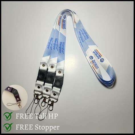 Jual Kampus Merdeka Tali Lanyard Custom Custom Lanyard Name Tag