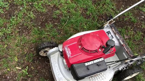 Honda Hr194 Push Mower 19” Cut Blade Clutch Youtube