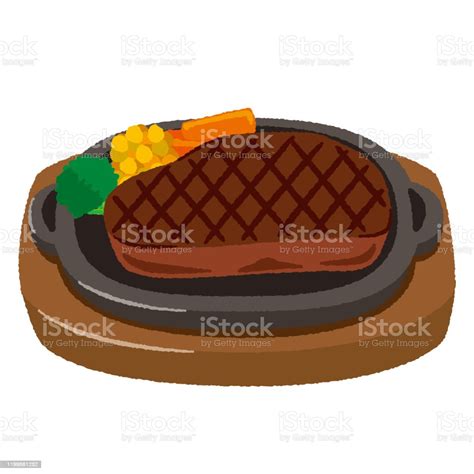 Steak Pelat Besi Ilustrasi Stok Unduh Gambar Sekarang Steik Piring Adiboga Istock