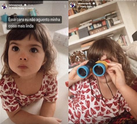 Tatá Werneck mostra o rosto da filha em foto rara e revela decisão