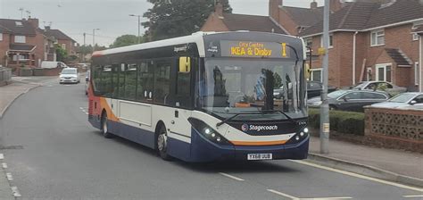 Stagecoach South West Yx Uub Is Seen In Whip Flickr