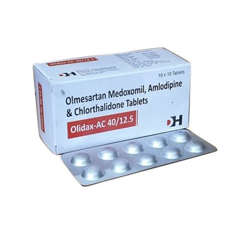 Benicar Hct Hydrochlorothiazideolmesartan Medoxomil Pharmaserve