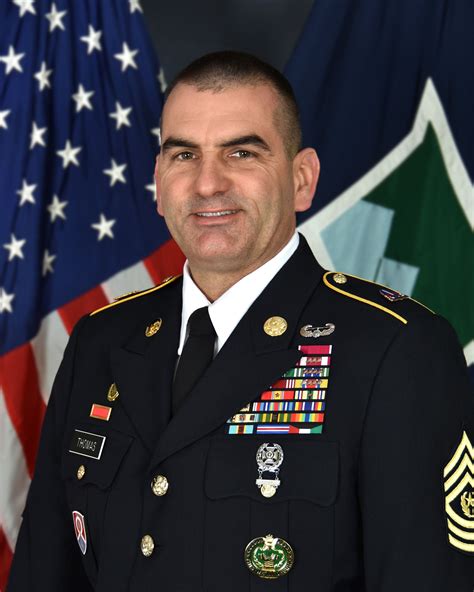 Command Sergeant Major Dennis J Thomas Us Army Reserve Article View