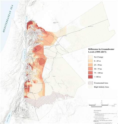 دراسة دولية تحذر من خطورة واقع المياه الجوفية في الاردن صور وخرائط
