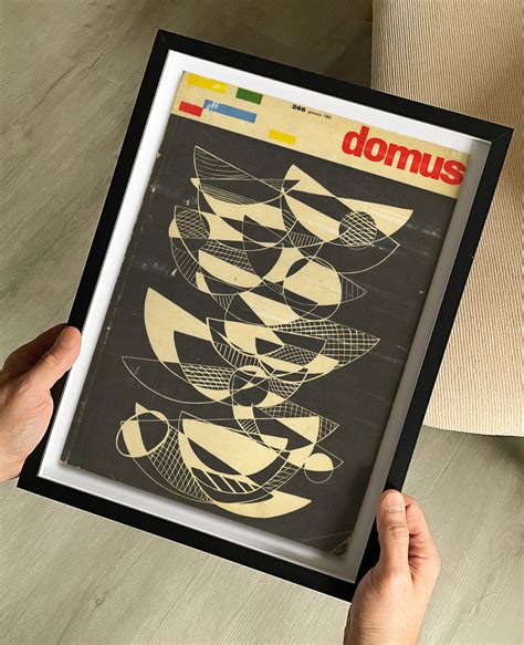 Domus January 1952 Magazine Print The Curious Desk