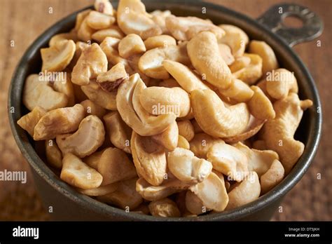 Raw Cashew Pieces Stock Photo Alamy
