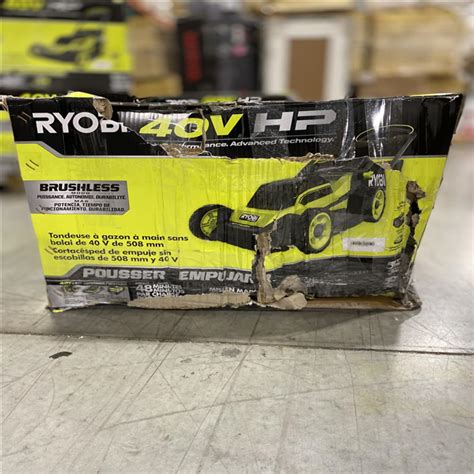 Ryobi V Hp Brushless In Cordless Electric Battery Walk Behind