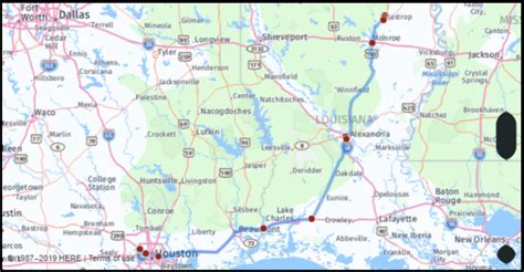 What is the driving distance from Bastrop United States to Houston ...