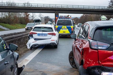 A73 Oberfranken Schwere Unfälle mit mehreren Verletzten Oberfranken