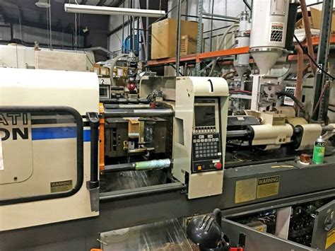 Used Ton Cincinnati Milacron Vst Injection Molding Machine