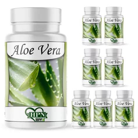 Aloe Vera Babosa Em C Psulas Mg Kit Potes Eficaz