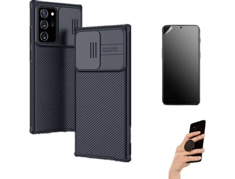 Kit Capa Pel Cula E Suporte Samsung Note Antiimpacto Ultimatte