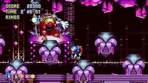 Sonic Mania Plus Lava Reef Zone Act Encore Mode Super Sonic