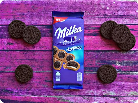 Шоколад Milka Oreo Sandwich Chocolates - «Новинка! Шоколад "Milka Oreo ...