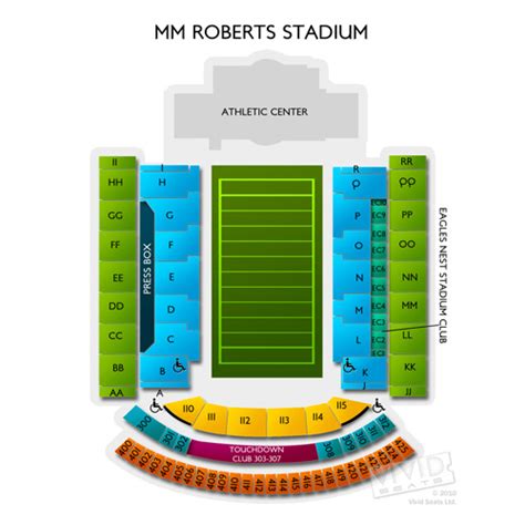 Mm Roberts Stadium Seating Chart Vivid Seats