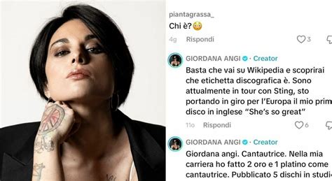 Giordana Angi's Social Media Controversy: What Happened?
