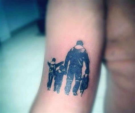 50+ Adorable Father Son Tattoos For Men (2018) | TattoosBoyGirl