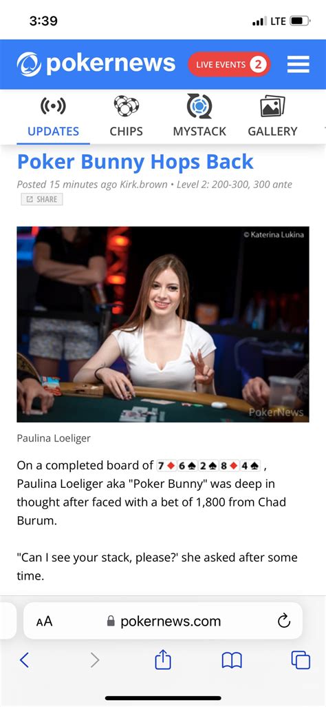 Poker Bunny on Twitter: "@PokerNews https://t.co/mlqz0Z8WLJ" / Twitter