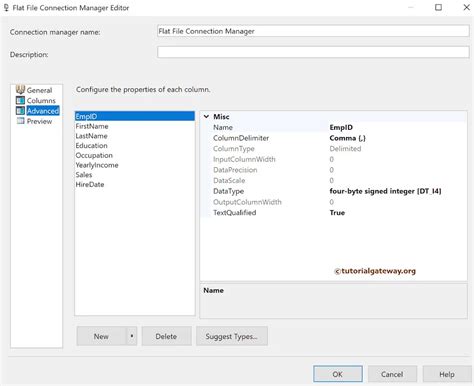 Ssis Export Sql Data To Flat File With Text Qualifier