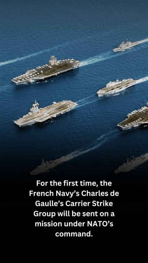 France Puts Its Aircraft Carrier Charles De Gaulle Under Nato Command