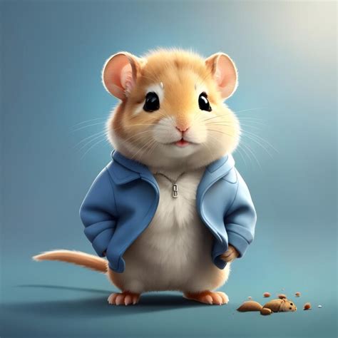 Premium Ai Image Gerbil Illustration Ai Generative